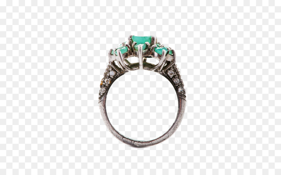 Anello di smeraldo Gioielli della pietra preziosa fotografia di Stock - anello di smeraldo