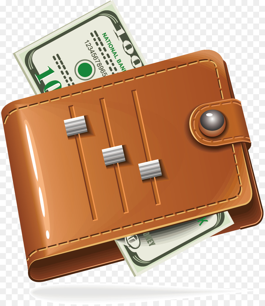 Geld Finanzen Symbol - kreative Handtasche