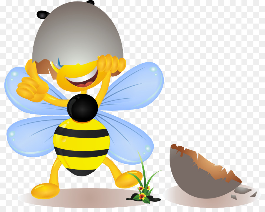 Apidae Apis florea Clip-art - Cartoon-Biene