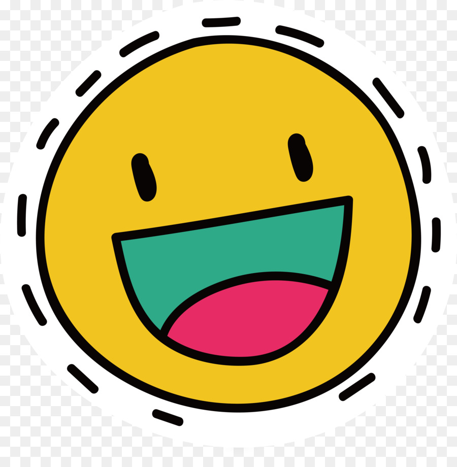 Smiley-Gesichts-Ausdruck The Noun Project-Symbol - Lächeln expression design