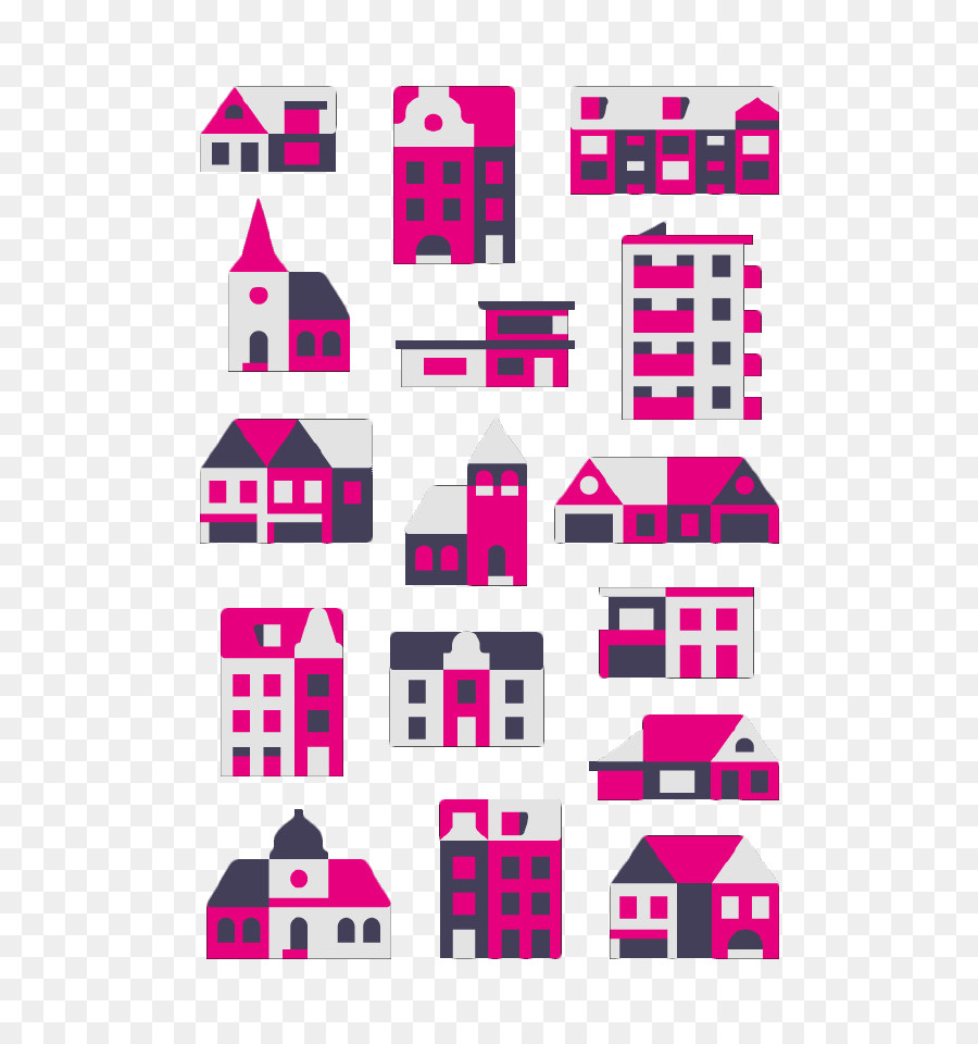 Xây Dựng Nhà Hoạt Hình Màu Tím - Phim hoạt hình màu tím xây dựng nhà