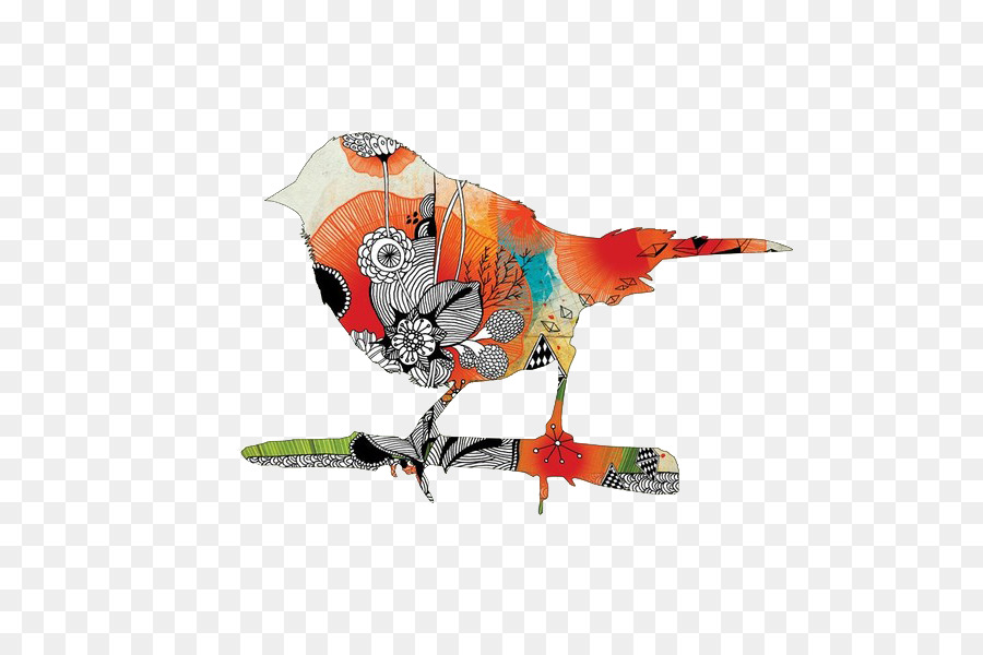 Chim nghệ thuật thị Giác thiết kế đồ Họa Hoạ - Trừu tượng sáng tạo sparrow kéo tài liệu miễn Phí