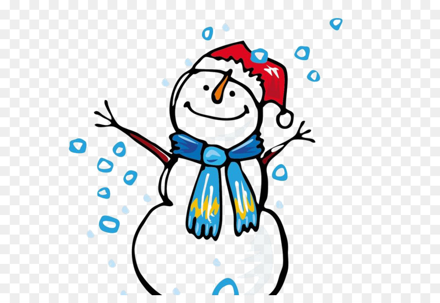 Invernali, Pupazzo Di Neve Cartoon Di Natale - Pupazzo di neve