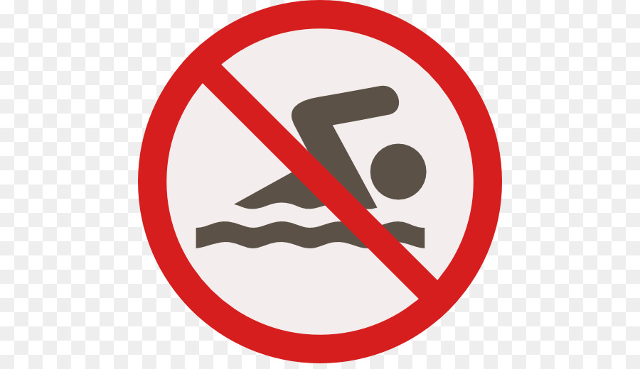 Biểu tượng trả tiền bản Quyền, Đừng Biểu tượng - Bơi khu vực cấm