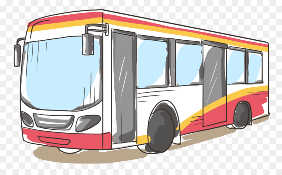 Bus Cartoon - Cartoon Bus