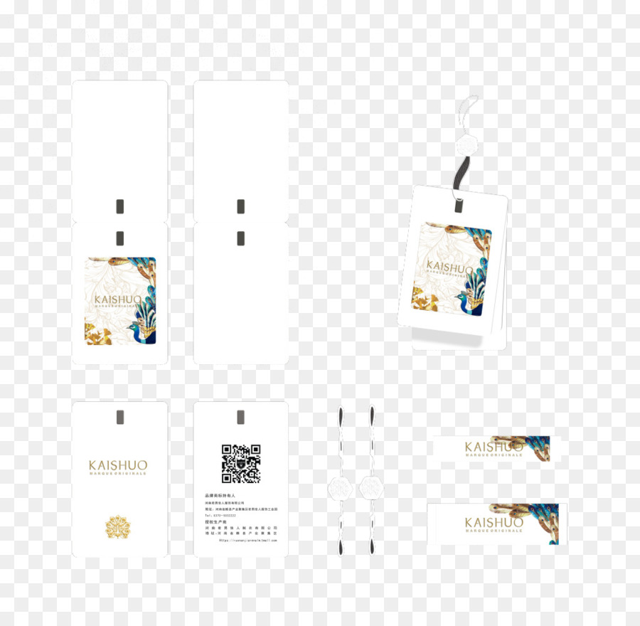 Biểu Tượng Thương Chữ - Peacock thiết kế thẻ