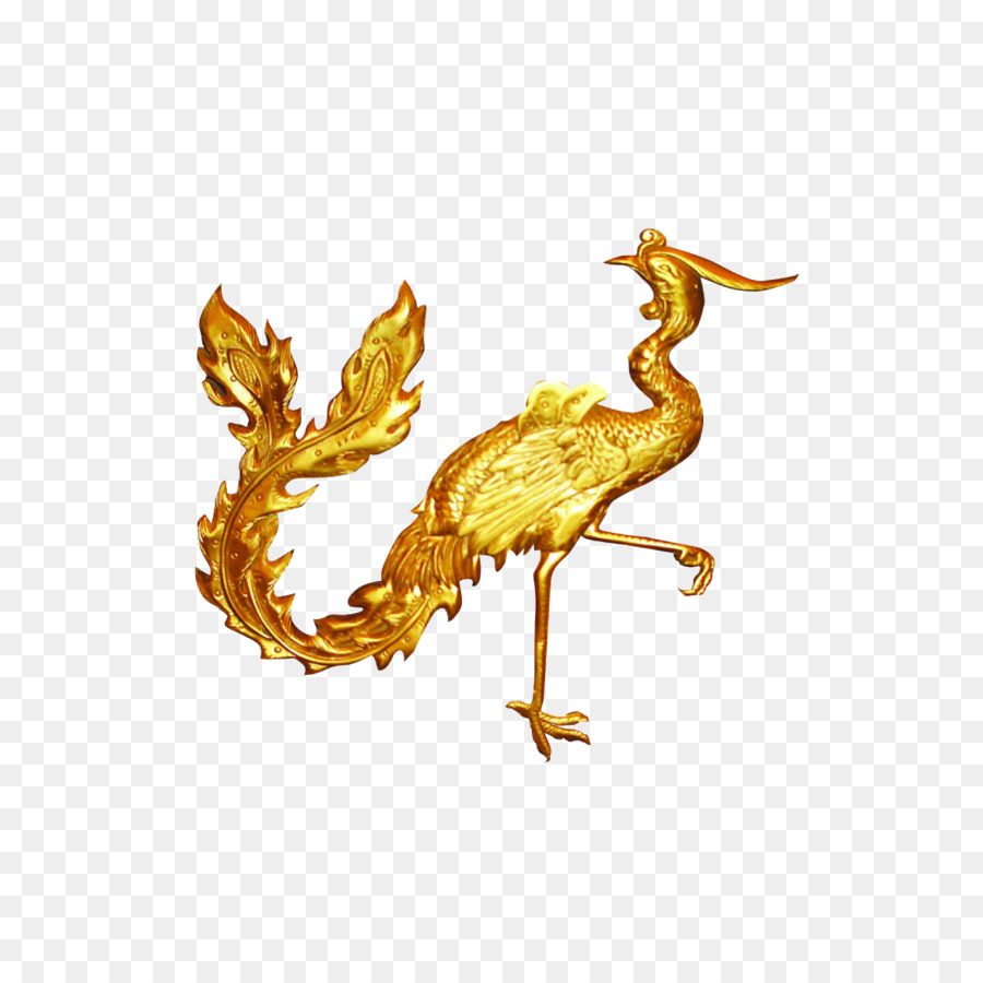 Fenghuang Download Gold Computer-Datei - Golden Phoenix Pfau