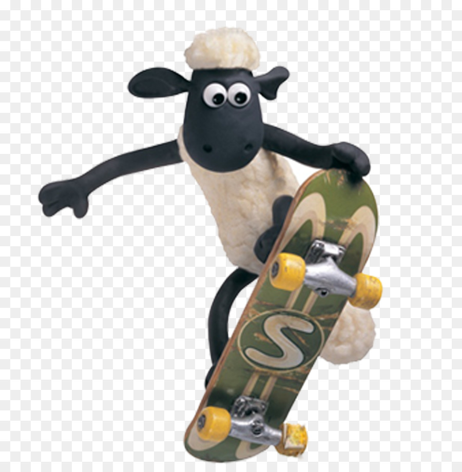 Bitzer Die Schafe Animation Cartoon - Sean skateboard