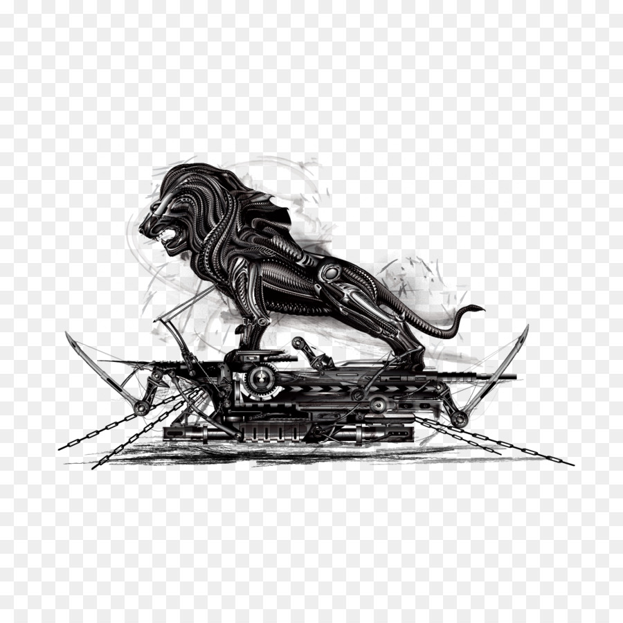Löwen Zeichnen - Verrückte Löwen