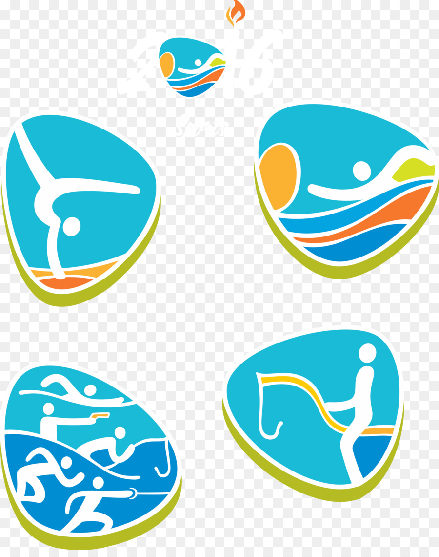 Olimpiadi del 2016 di Rio de Janeiro, Sport, Clip art - Rio 2016 Giochi Olimpici icona dello sport