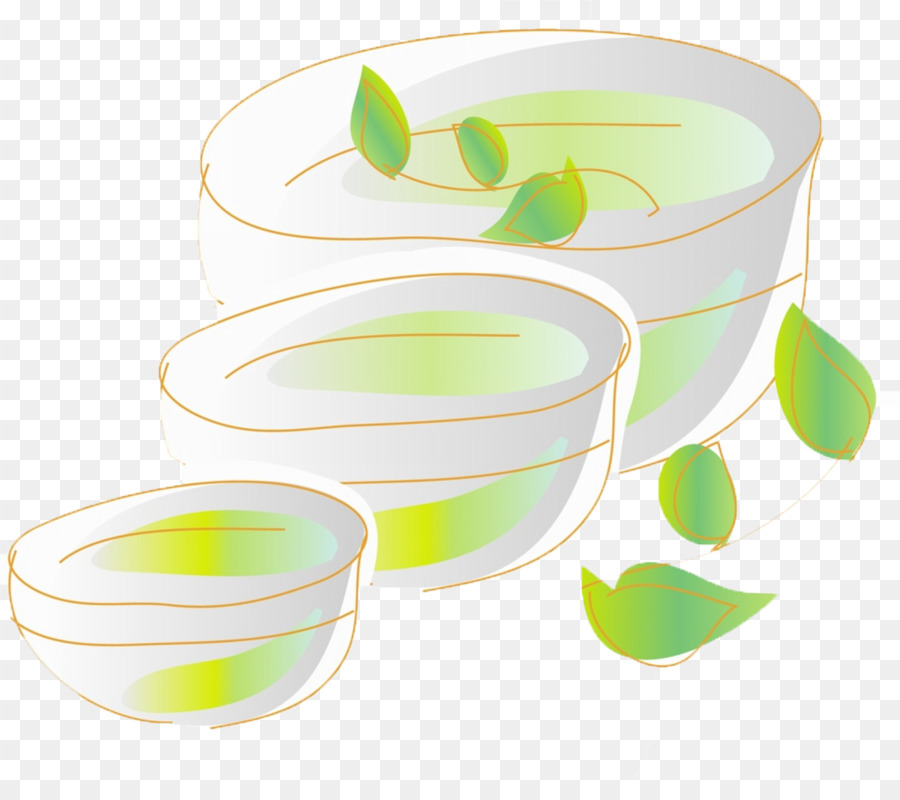 Tee Trinken Comics Food Illustration - grüner Tee