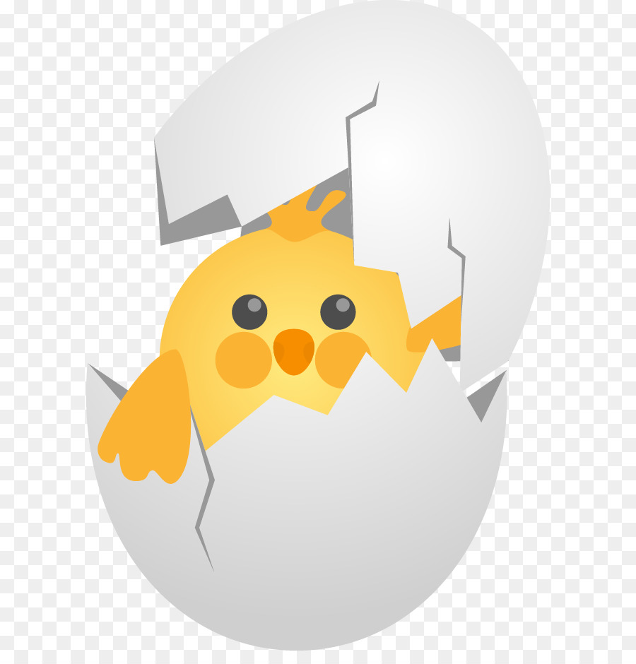 Trứng gà Vỏ trứng - Dễ thương phim hoạt hình trứng gà vỏ trứng bị vỡ vỏ png  tải về - Miễn phí trong suốt Góc png Tải về.