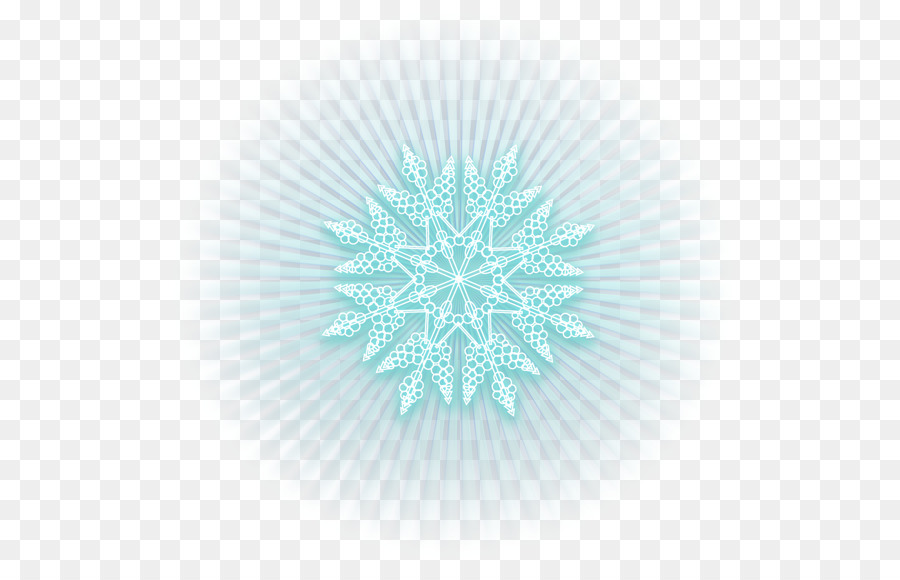 Schneeflocke-Muster - Grünes Licht emittierende Schneeflocke-Muster
