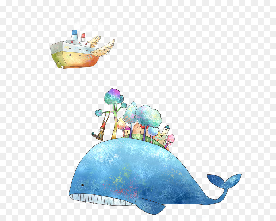 Cá voi xanh - du thuyền và cá mập