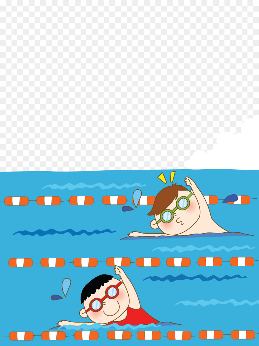 Swimming Cartoon