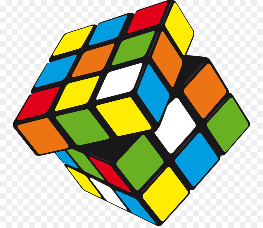 ClipArt Puzzle Cubo di Rubik - Vettore Cubo