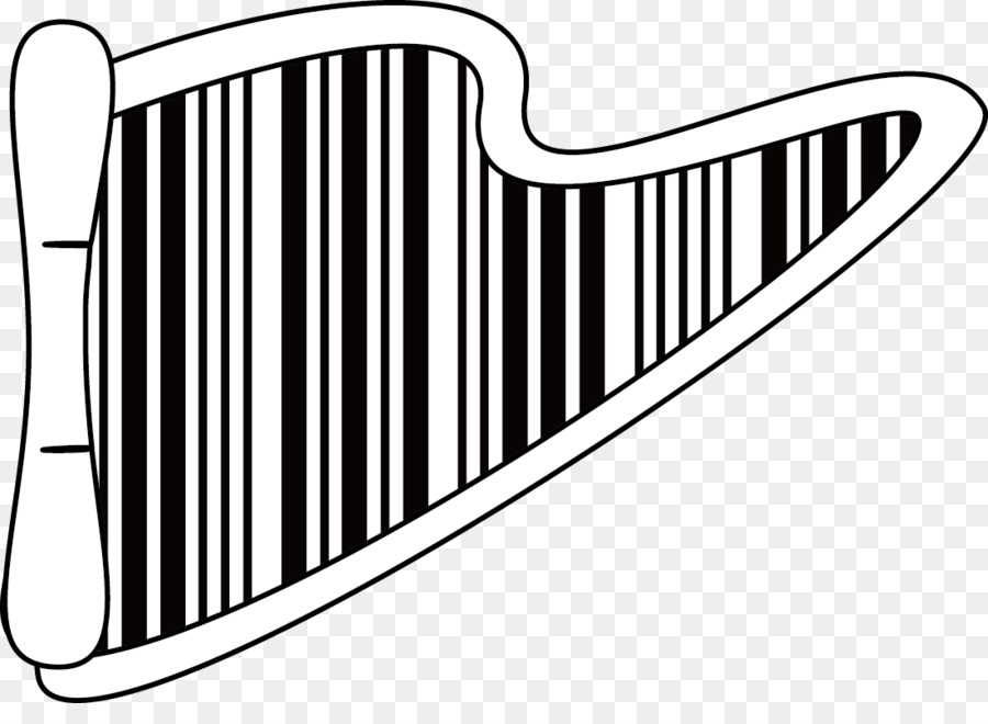 Barcode-clipart - Barcode-Harfe
