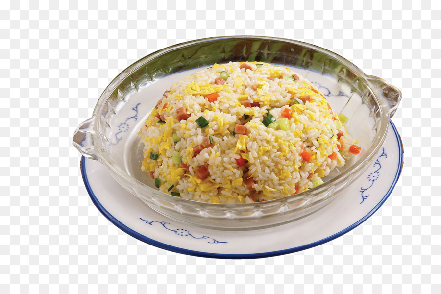 Yangzhou gebratener Reis Yangzhou gebratener Reis, chinesische Küche SPIEGELEI - Reis gebratener Reis