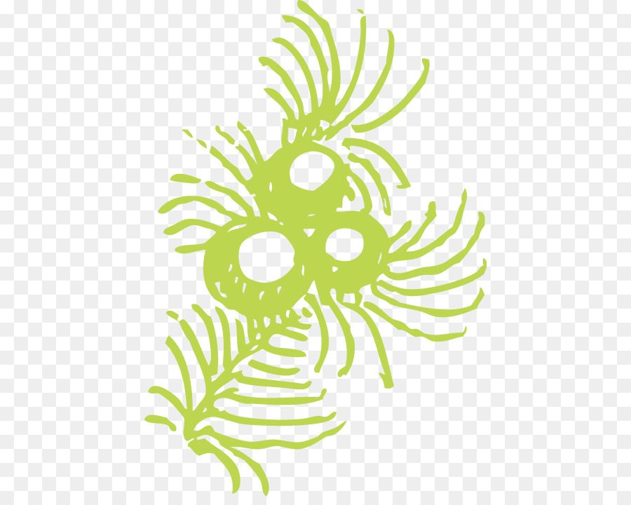 Klebrige Spinne Grün Clip-art - Green Spider abstrakte Muster