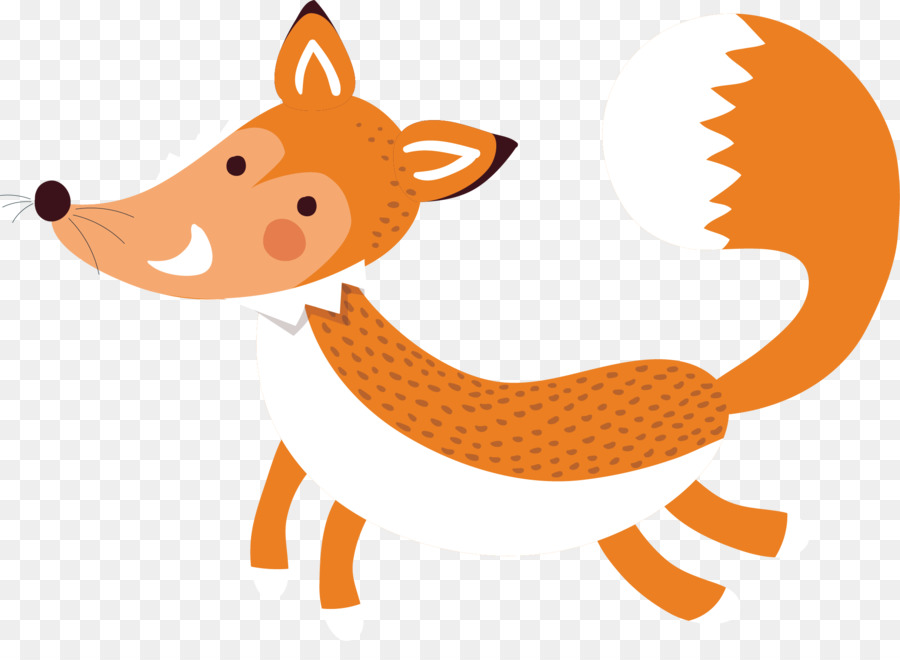 Fox-Märchen - dschungel Clip art - Cartoon fox-Vektor