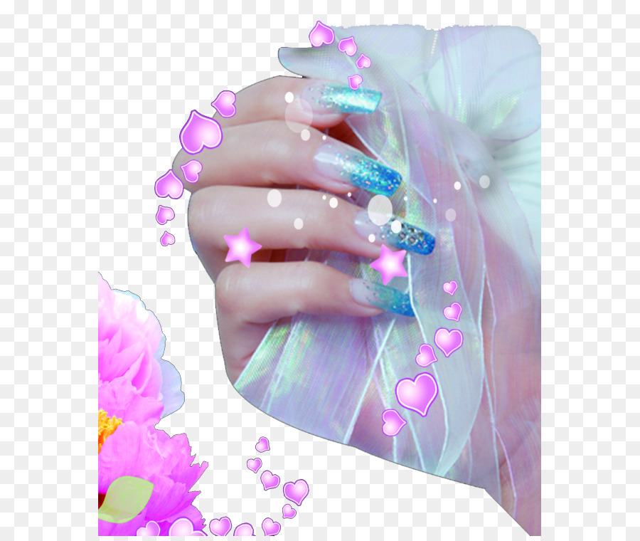 Background with nail polish and flowers. For an advertising leaflet,  banner. 10781268 Vector Art at Vecteezy