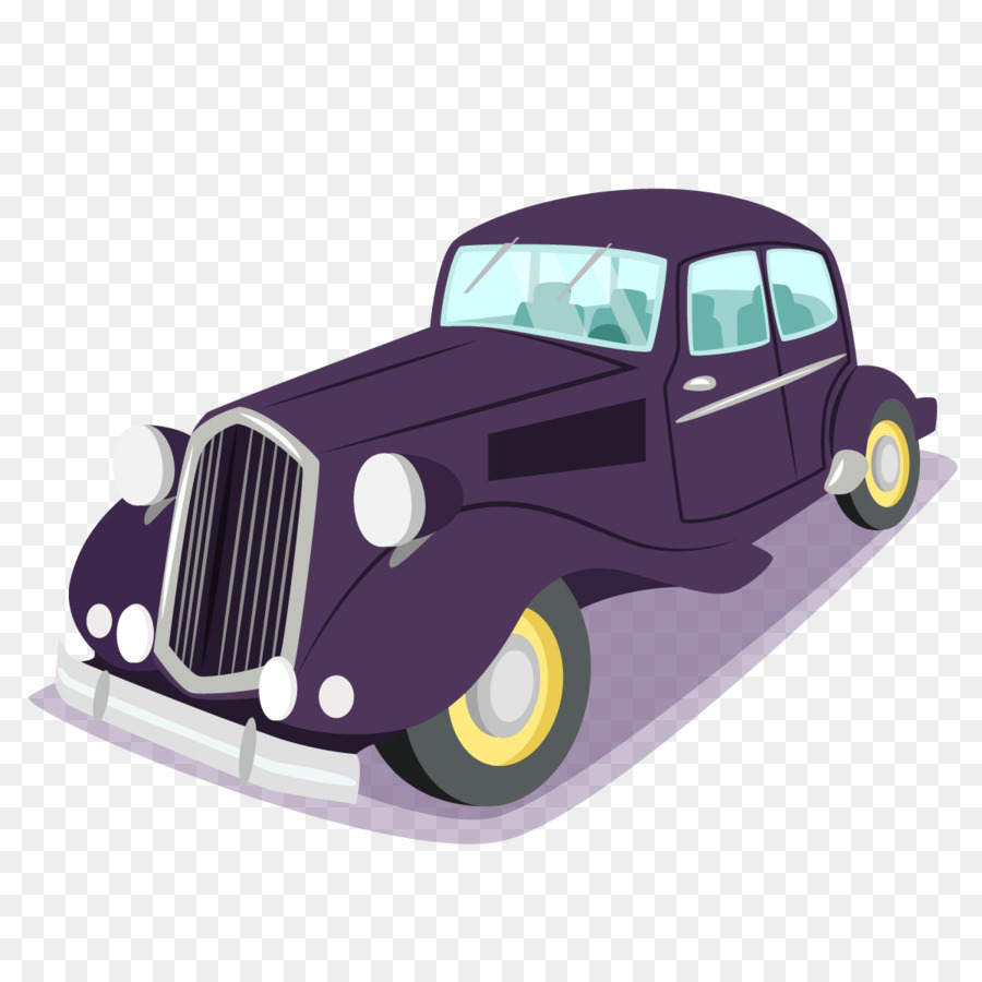 Oldtimer Pontofrio - Vektor-vintage-Autos
