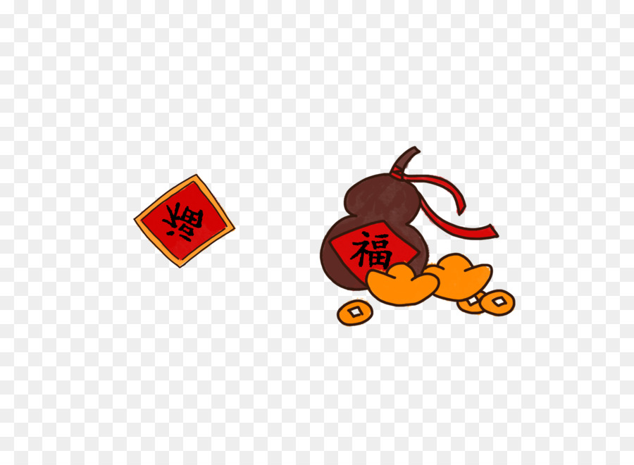 Chinese New Year Sycee Hoạ - Phim hoạt hình chữ phước lành