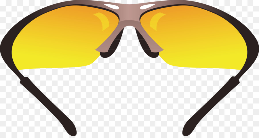 Skibrillen Sonnenbrillen - Sonnenbrille Dekorative design-Vektor