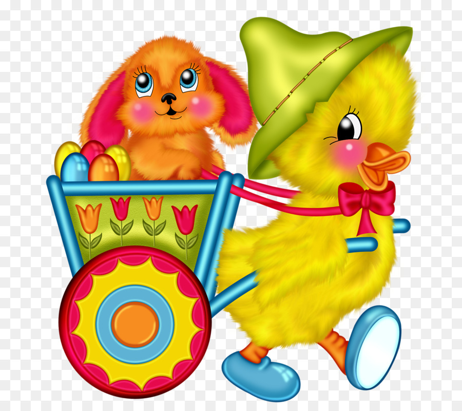 Easter Bunny Clip nghệ thuật - phim hoạt hình gà