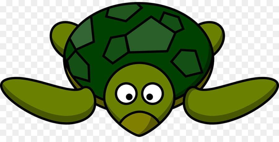 Green sea turtle Clip art - Süße, kleine Schildkröte
