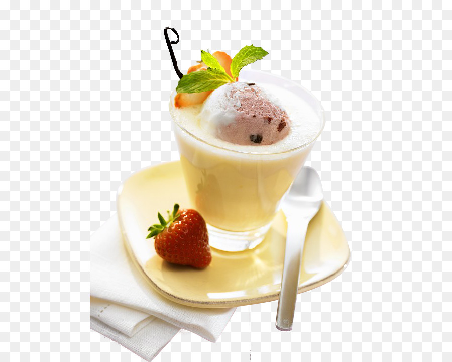 Erdbeer-Eis-Milchshake - Ein Vanille-Milchshake