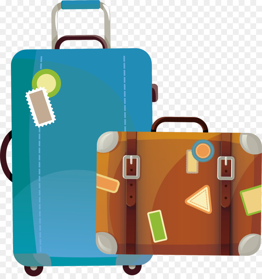 Suitcase Cartoon png download - 2041*2157 - Free Transparent Hand Luggage  png Download. - CleanPNG / KissPNG