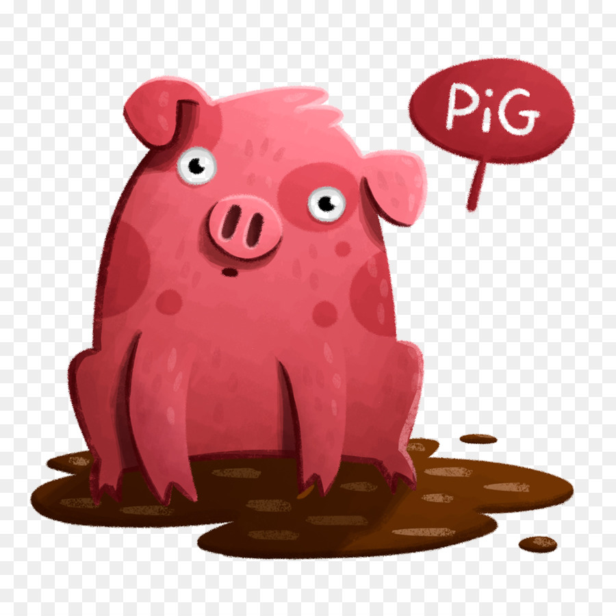 Pig Cartoon png download - 1200*1200 - Free Transparent Watercolor Painting  png Download. - CleanPNG / KissPNG