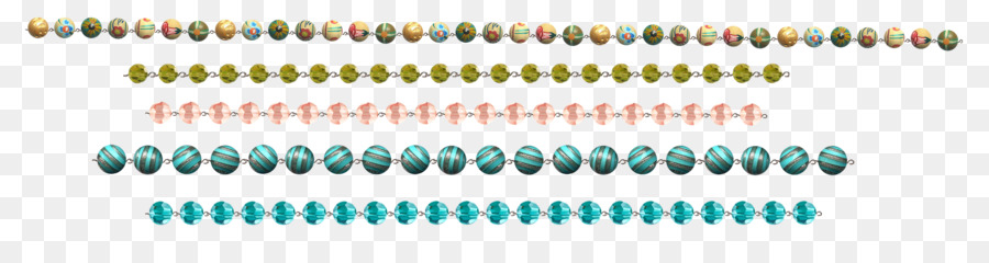 u0411u0443u0441u044b Vignette-clipart - Zeichenfolge von Perlen