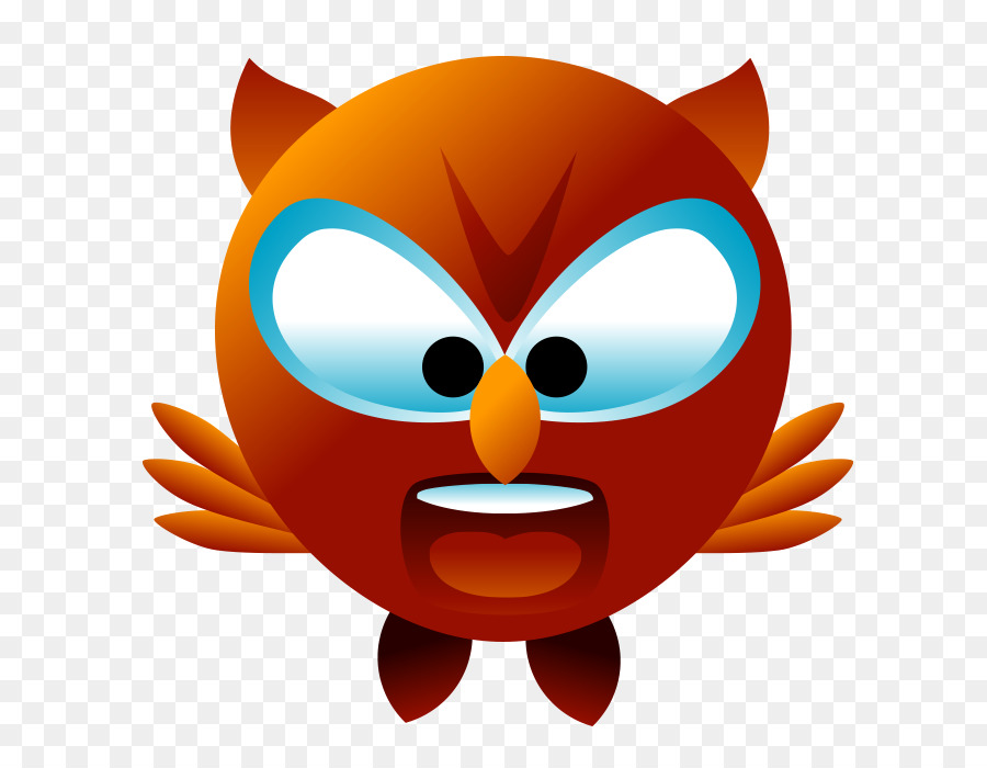 Owl Cartoon - Schöne kleine Adler