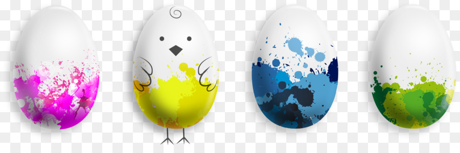Easter Bunny trứng Chiên Đủ sáng - Véc tơ trứng gà