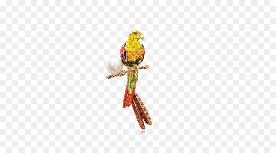 Usato buono Tuta Uomo Fibula Abbigliamento - Parrot spilla