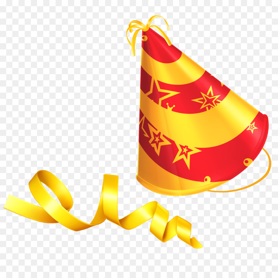 Happy Birthday to you Blahou017eelanie Wollen Party - Gelbe luftschlangen und festliche cap