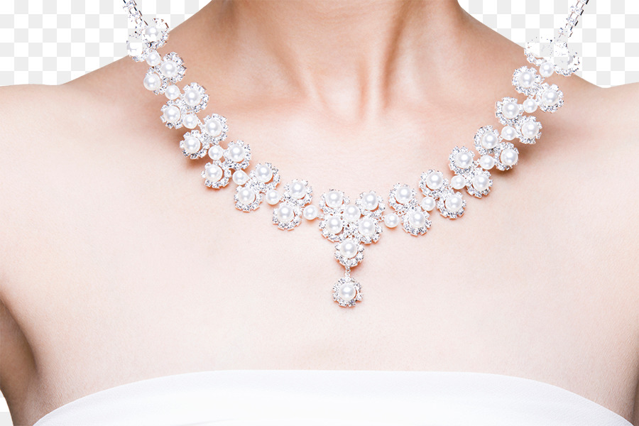 Collana Antib, Gioielli Diamante di fotografia Stock - collana di diamanti