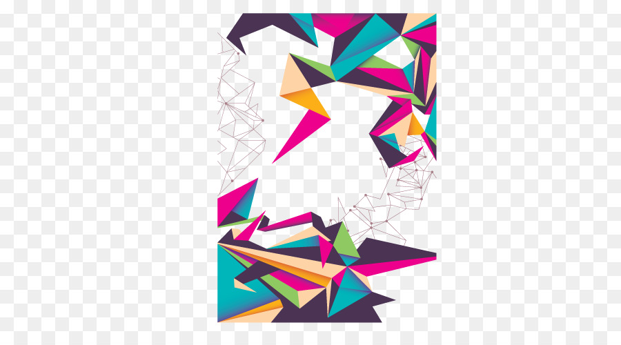 Sticker Tử Cung - sáng tạo tam giác