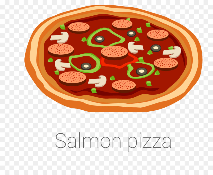 Gelato Pizza Food - pizza salmone