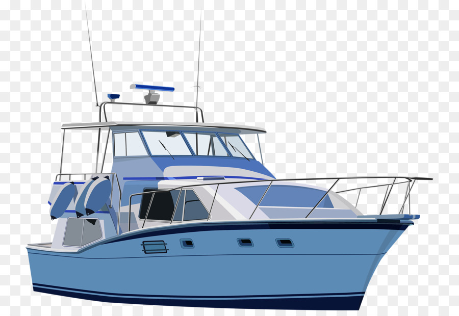 Yacht Motorboot-Royalty-free clipart - Großes Schiff