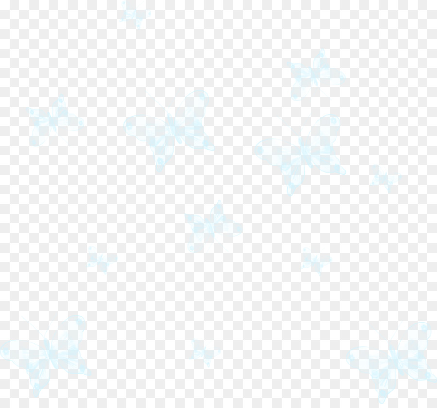 Sky tuono Android Icona - Galleggiante farfalla blu