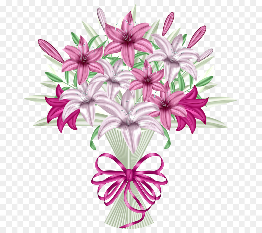 Blumenstrauß Party Clip Art Cartoon Lily Bouquet Png