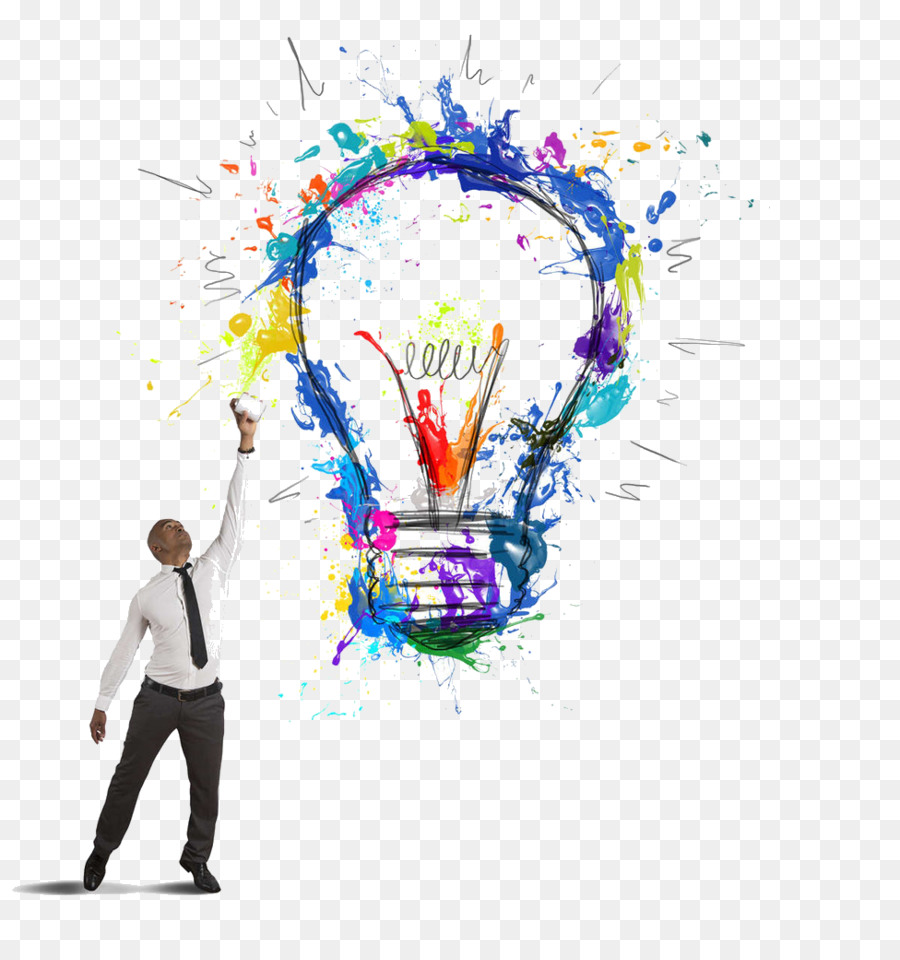 Innovation, Kreativität, Idee, Geschäftsmann - Glühbirne
