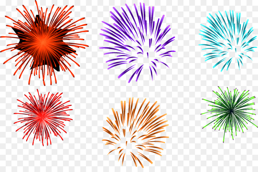 Colore Fuochi D'Artificio. Linee di collegare il Download - fuochi d'artificio
