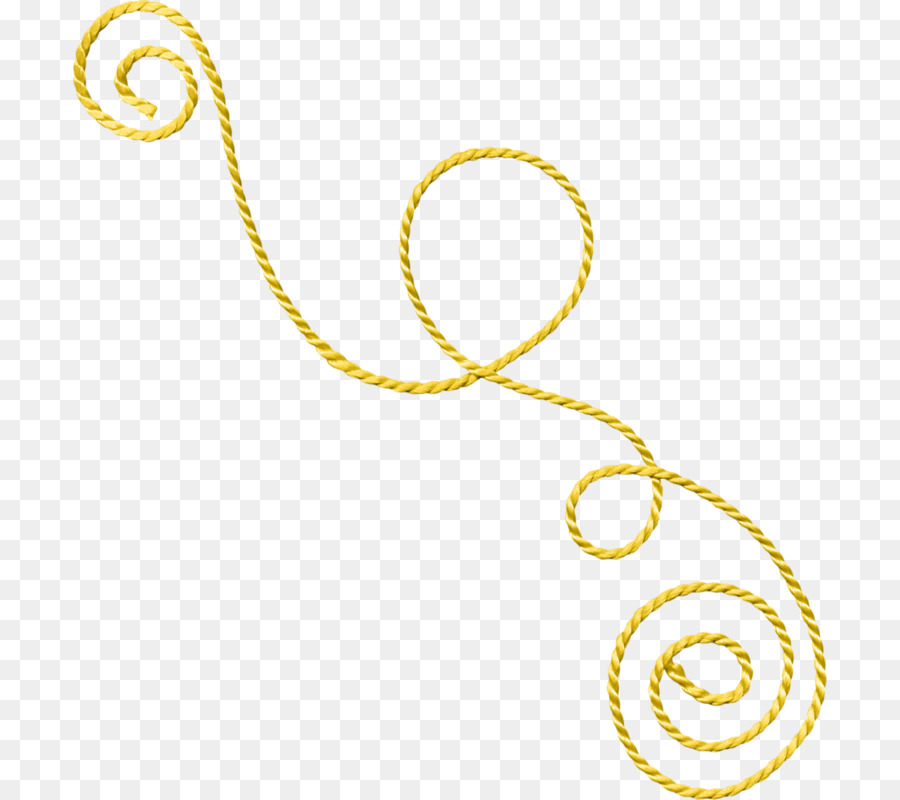 Seil Rot Nylon - Gold nylon-Seil Dekoration