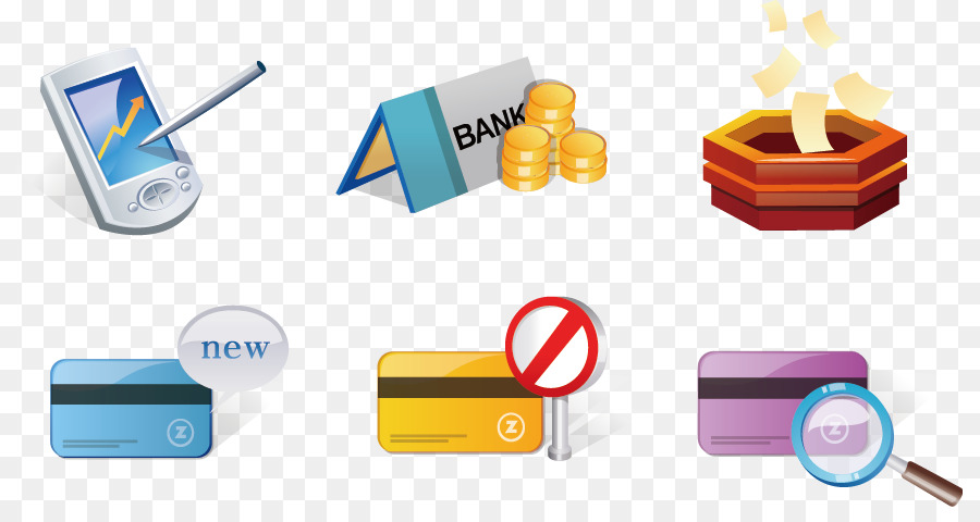 Thẻ ngân hàng - 3d véc tơ clip thẻ ngân hàng, ngân hàng