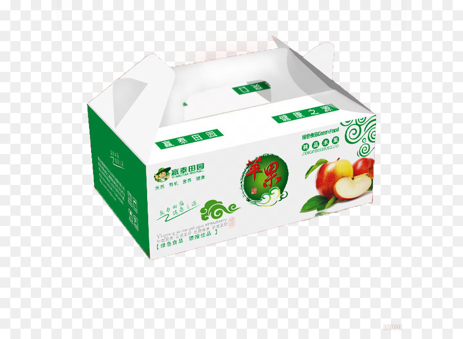 Papier-Verpackung und Kennzeichnung-Box-Net - Apple-Geschenk-box