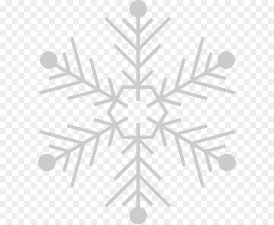 Inverno Saluto carta Fiocco di neve Desiderio di decorazione di Natale - la neve caduta